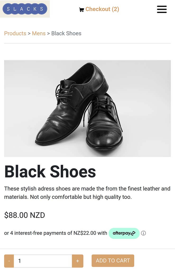 Dress shoes afterpay sales