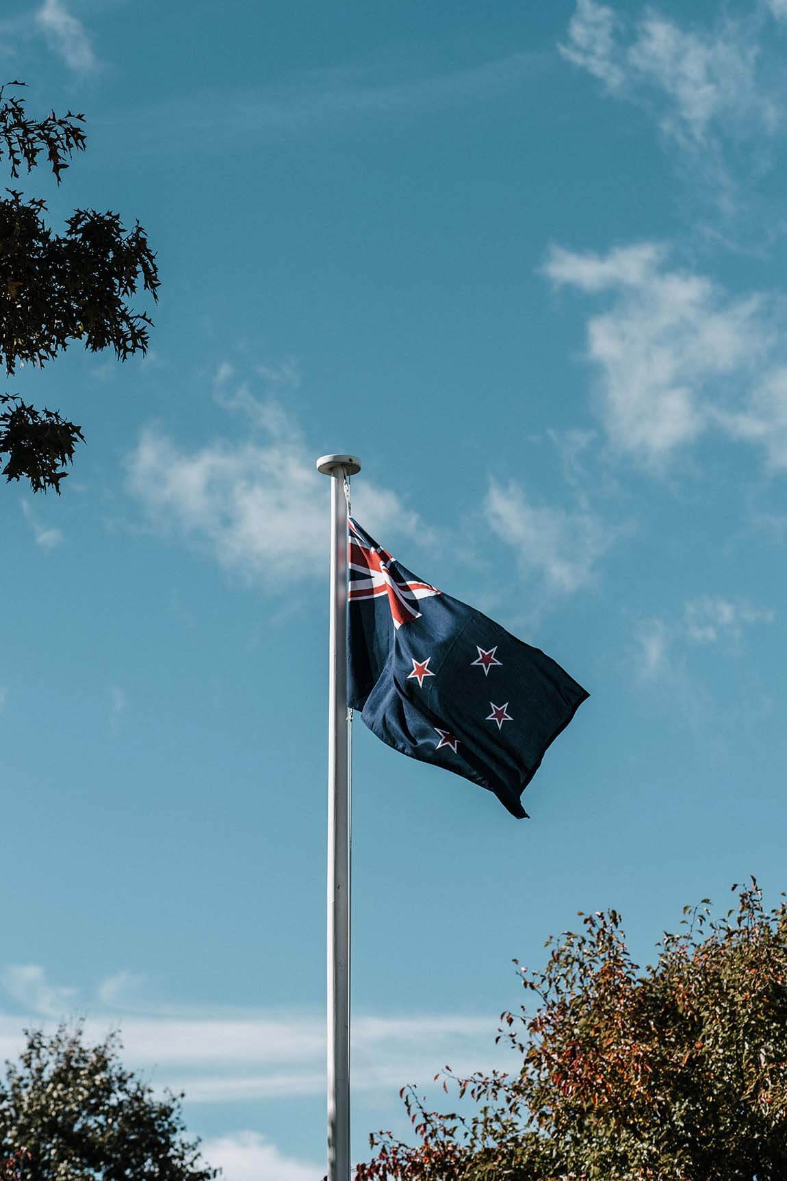 photo of new zealand flag