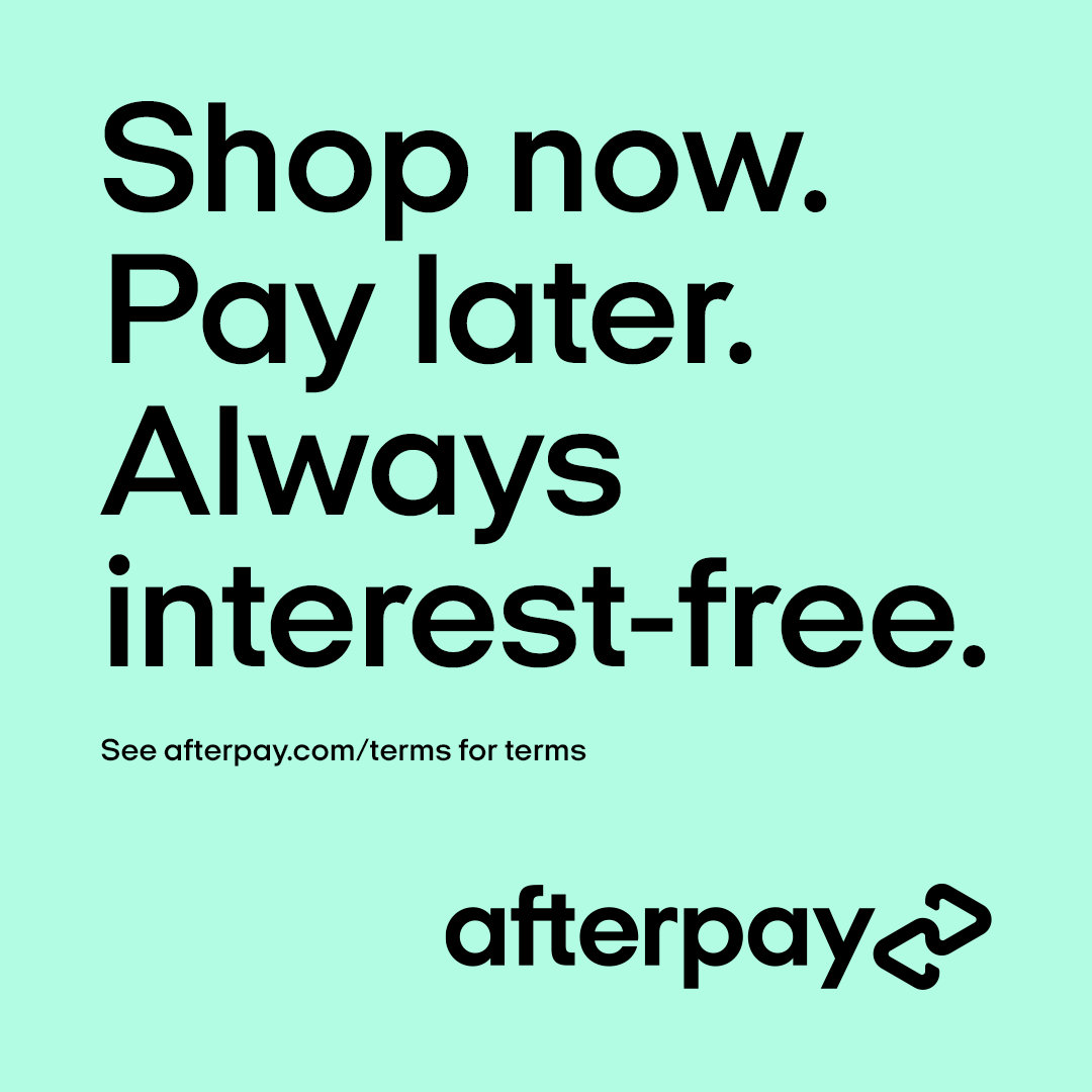 afterpay shop now buy later brand graphic