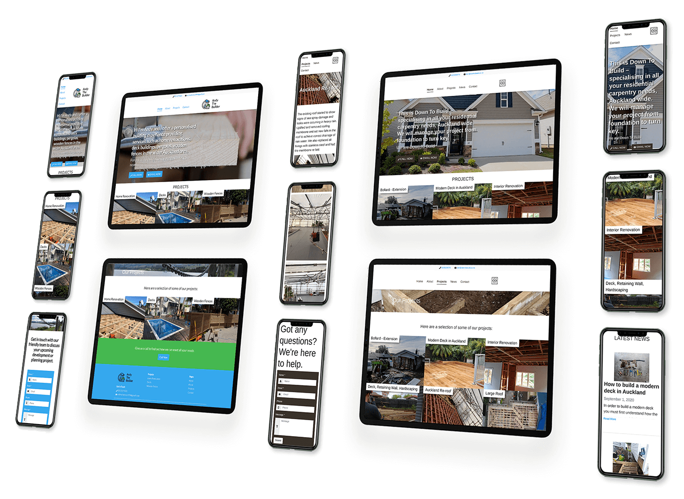Project Portfolio 1 template screenshots