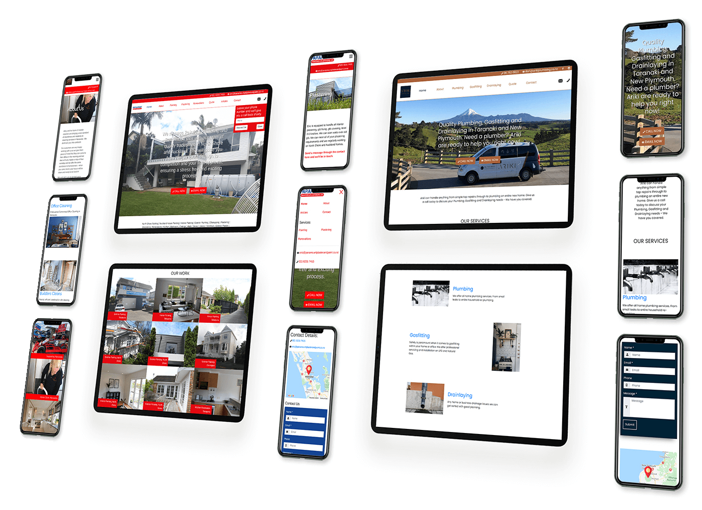 Service Warrior 1 template screenshots