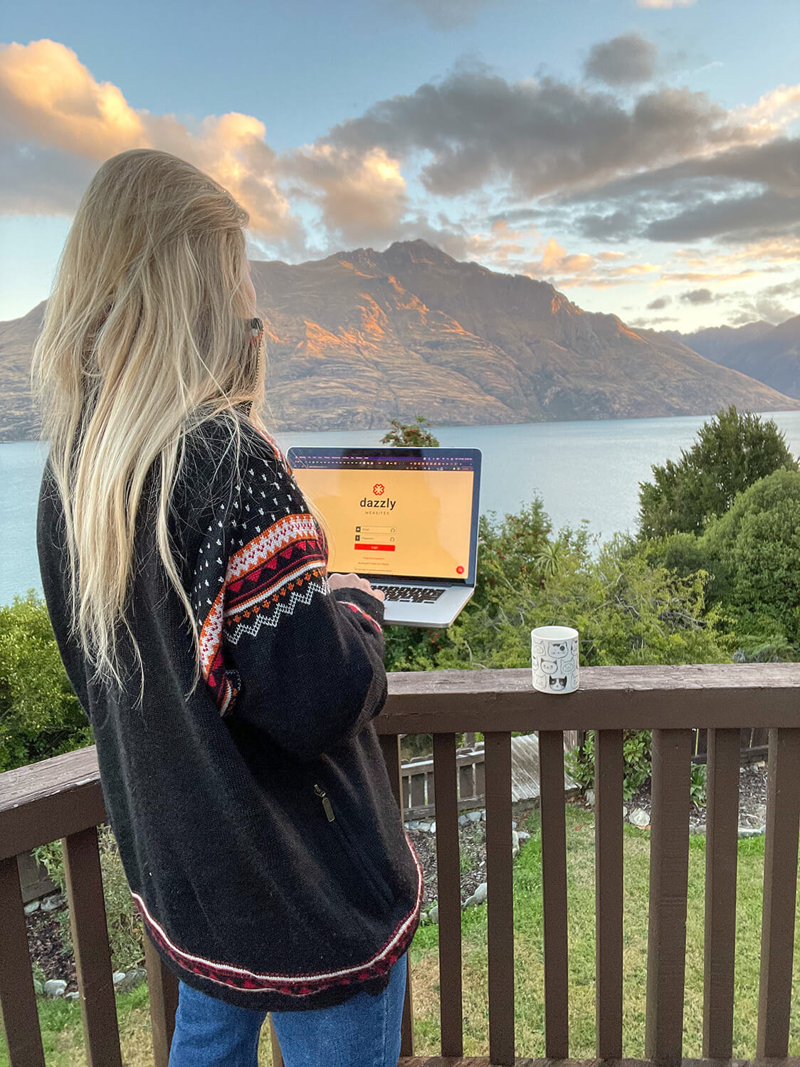 logging in to Dazzly from remote location