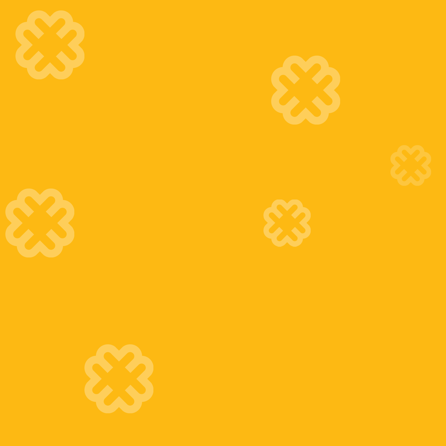 yellow background pattern with dazzly logo